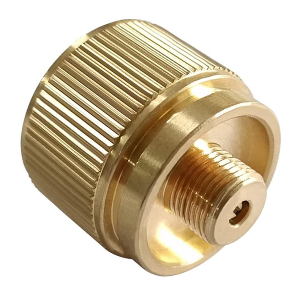 Camping Gas Stove Adapter Convertor Lindal Valve Canister to 1L Propane Tank or Welding Torch MAPP Gas Cans