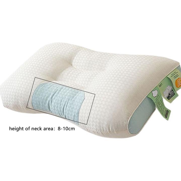 1pc Quality Memory Neck Pillow Slow Rebound Comfortable Soft Polyurethane Pillow Core For Anti-snoring Nec