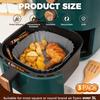 Air Fryer Silicone Baking Mat Set With Nonstick Surface For Easy Cooking And Cleanup