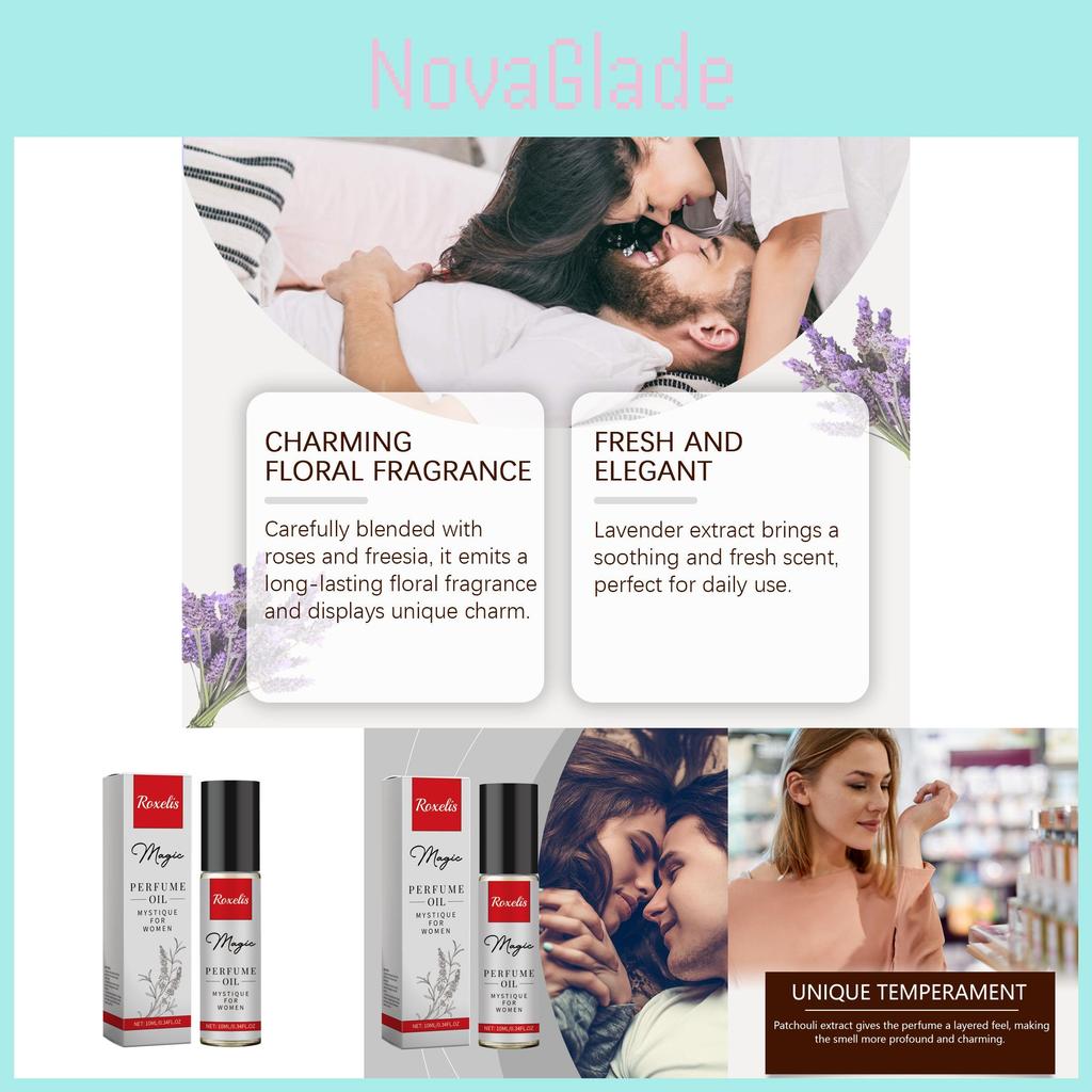 Charming Pure Fragrance Oil Long Lasting Romantic Scented Portable 10ml Bottle