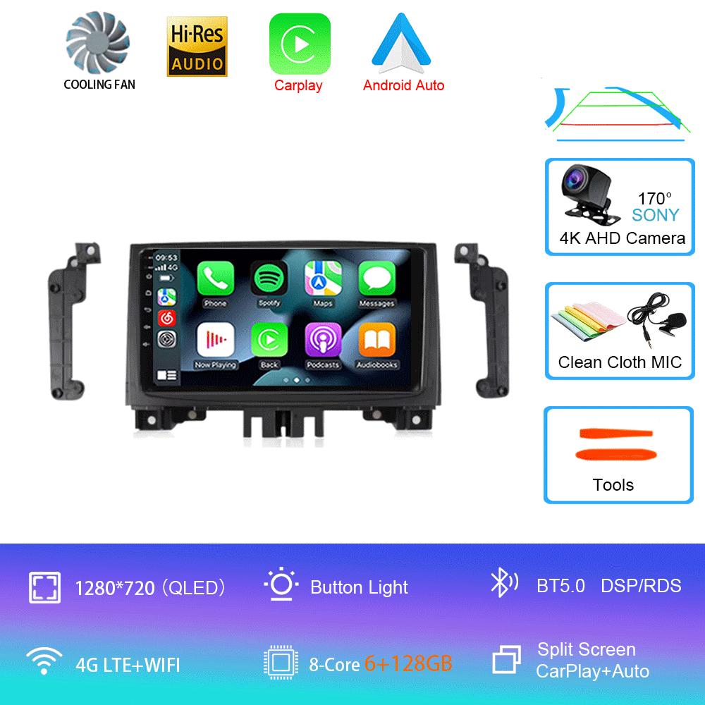 For Mercedes Benz Sprinter For VW Crafter Van 2006 - 2016 Car Radio Multimedia CarPlay WIFI GPS Navigation Player Android 14
