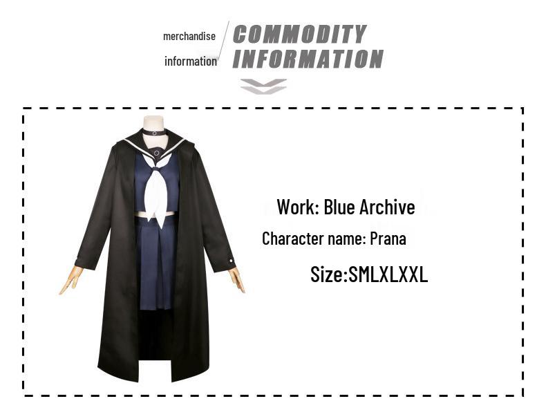 Blue Archive Anime Cosplay Costume Set for Men and Women - Role-Playing & Halloween
