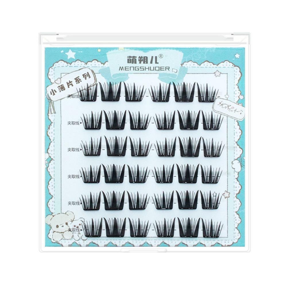 

Пушистые 3D накладные ресницы с естественным изгибом, наращивание ресниц, накладные ресницы без клея, принадлежности для макияжа A