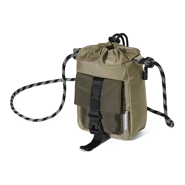 New Skechers Fabric Shoulder Bag Crossbody Bag Regular Unisex Elm Wood Color L124U002-03EN