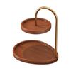 Vintage Jewelry Organizer Double Layer Key Rack Tray New Jewelry Display Stand  For Jewelry