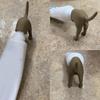 Pooping Dog Butt Toothpaste Topper Funny Pooping Dog Toothpaste Cap Toothpaste Topper Dispenser