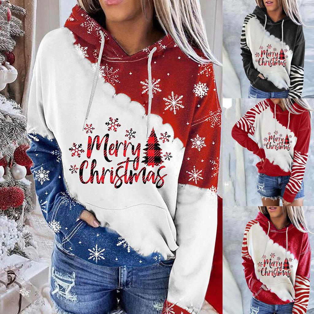 Women's Cute  Print Sweatshirt Long Sleeve Round Neck Casual Tops Shirts