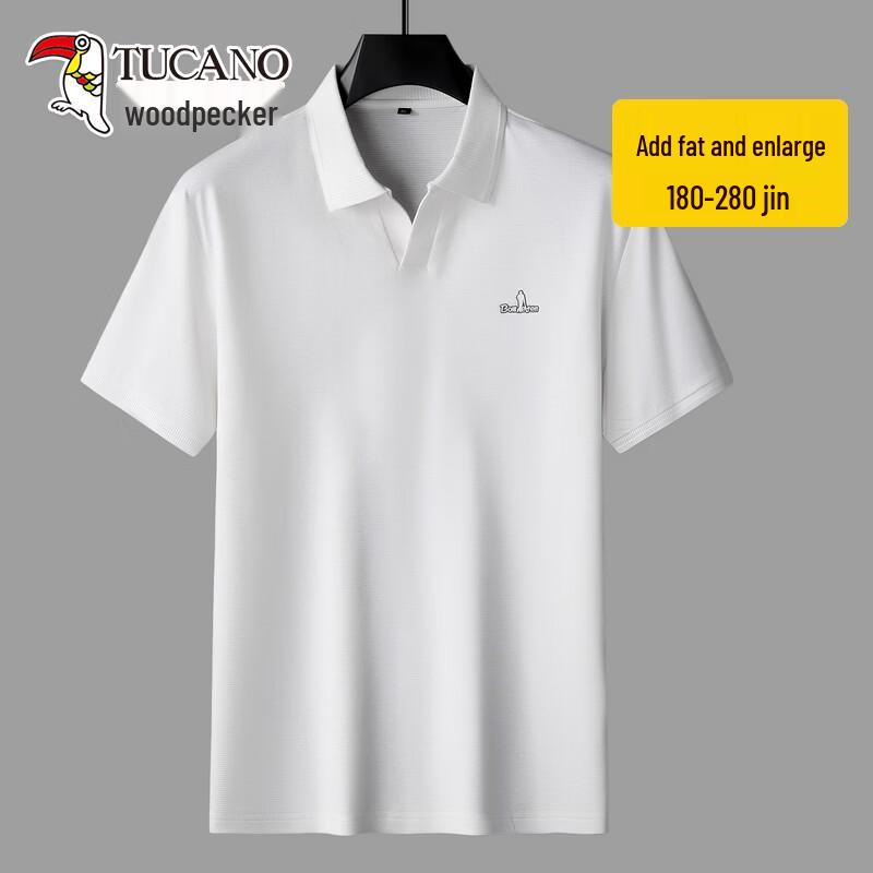 TUCANO Men's Summer Plus Size Cotton Polo Shirt
