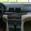 For BMW 3 Series E46 98-05 Carbon Fiber Console AC CD Panel Sticker Cover Trim