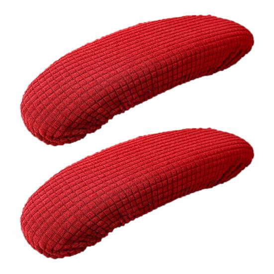 1 Pair Office Chair Armrest Covers Elastic Band Washable Armrest Covers Removable Stretchable Chair Armrest Protectors for Home Office Computer Chairs