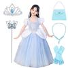 JIEAIRUI Princess Princess Halloween Costume Christmas Accessories Included Cinderella-style Dress, Kids' Dress, Costume, Girls' Costume, Parties,