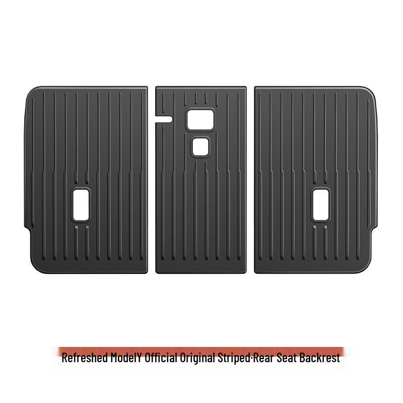 Tesla Model Y Anti-Kick Rear Seat Backrest and Trunk Protection Pad