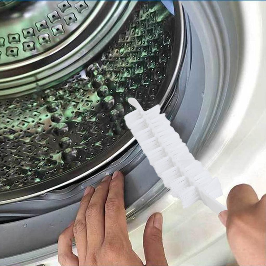 Cleaning Brush with Flexible Shaft for Drum Washing Machine For Inner Cylinder Nylon Bristles Designed to Remove Lint and Dust