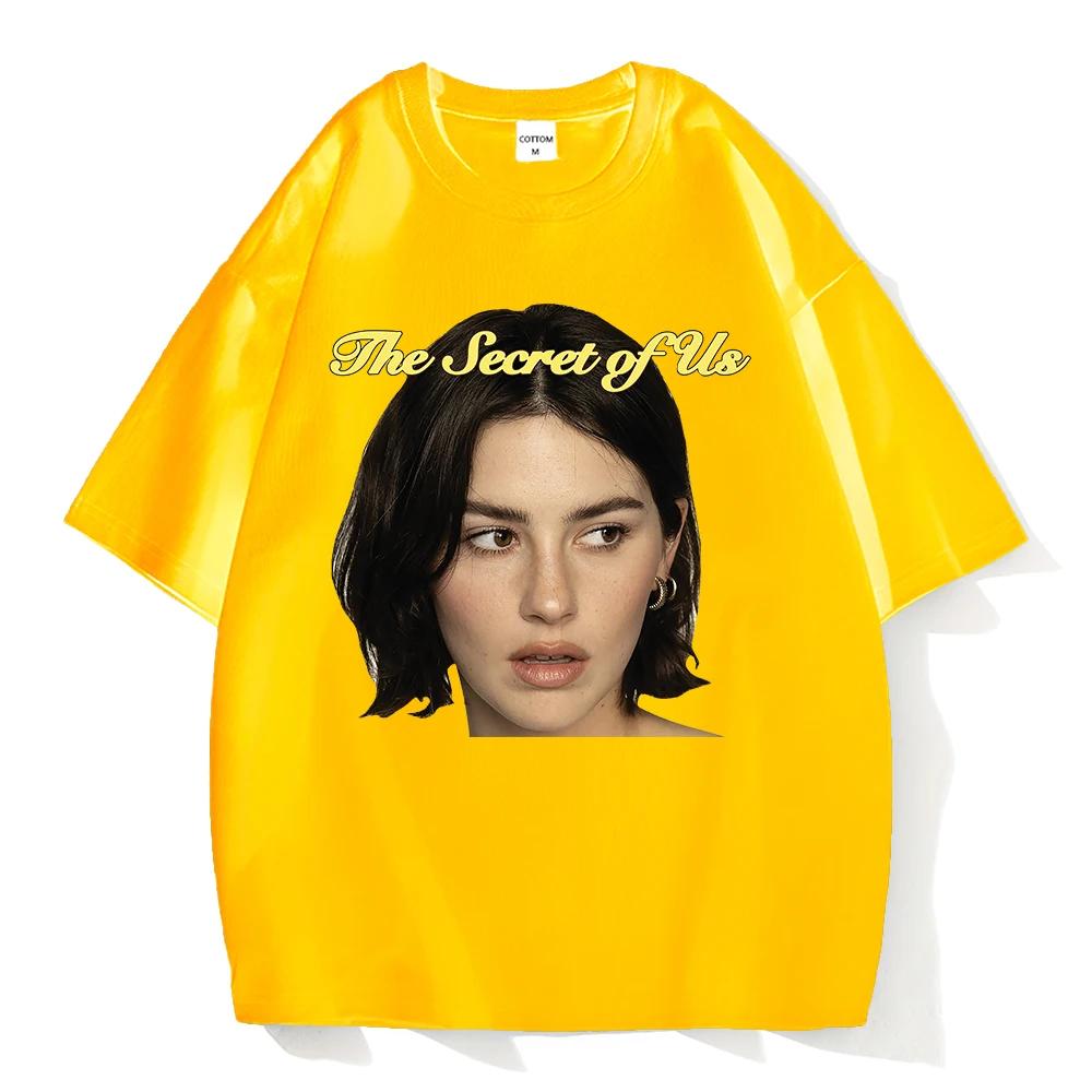

Gracie Abrams Free Now T-shirt The Secret of Us Album Shirt Gracie Abrams Fan Gift Unisex Casual T-Shirt StreeWear Top 4XL