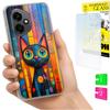 Etui Do Honor X7D / 400 Smart Obudowa Foto Case Plecki Kotek + Szkło 9H