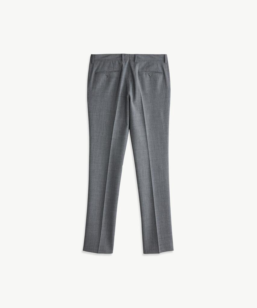 STCO Extra Fine Wool 31% Solid Summer Suit Pants_Grey (Classic Fit)_Sslxb64Csg