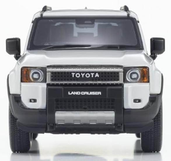 Kyosho Original Scale Toyota Land Cruiser 250 ZX First Edition White Pearl Finished Product KS03927PW1 1/43 (Platinum Mica)