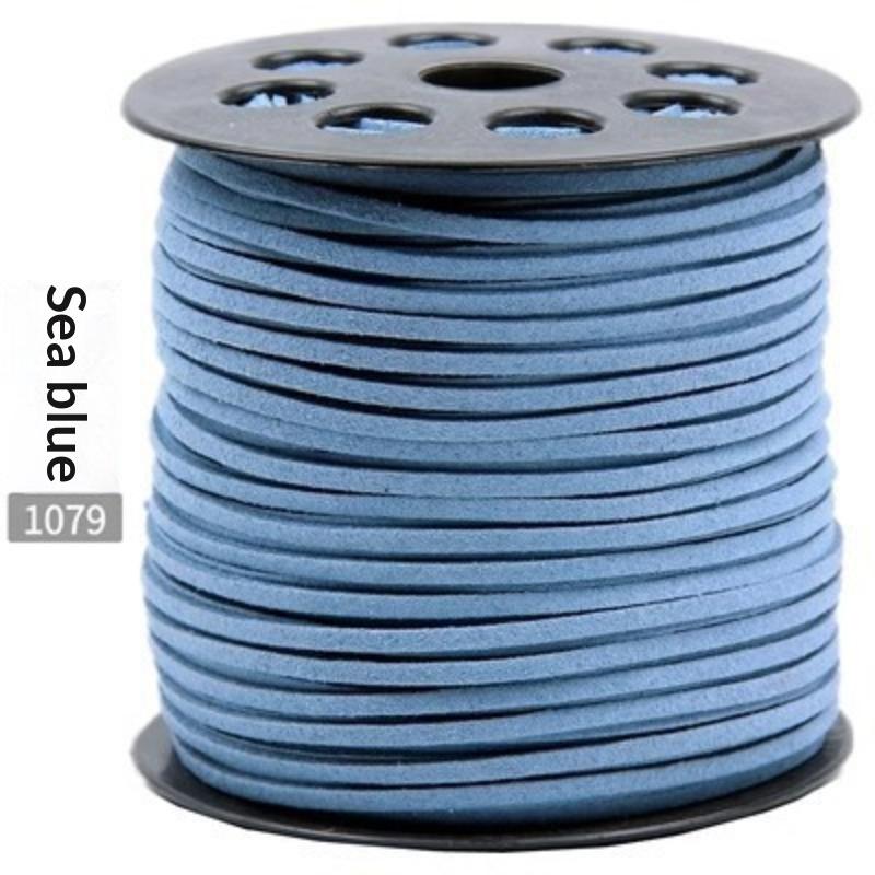 82Meters Suede Rope Leather Cords Woven Cord Wire Necklace Bracelet Diy Handmade Jewelry Decoration Accessories