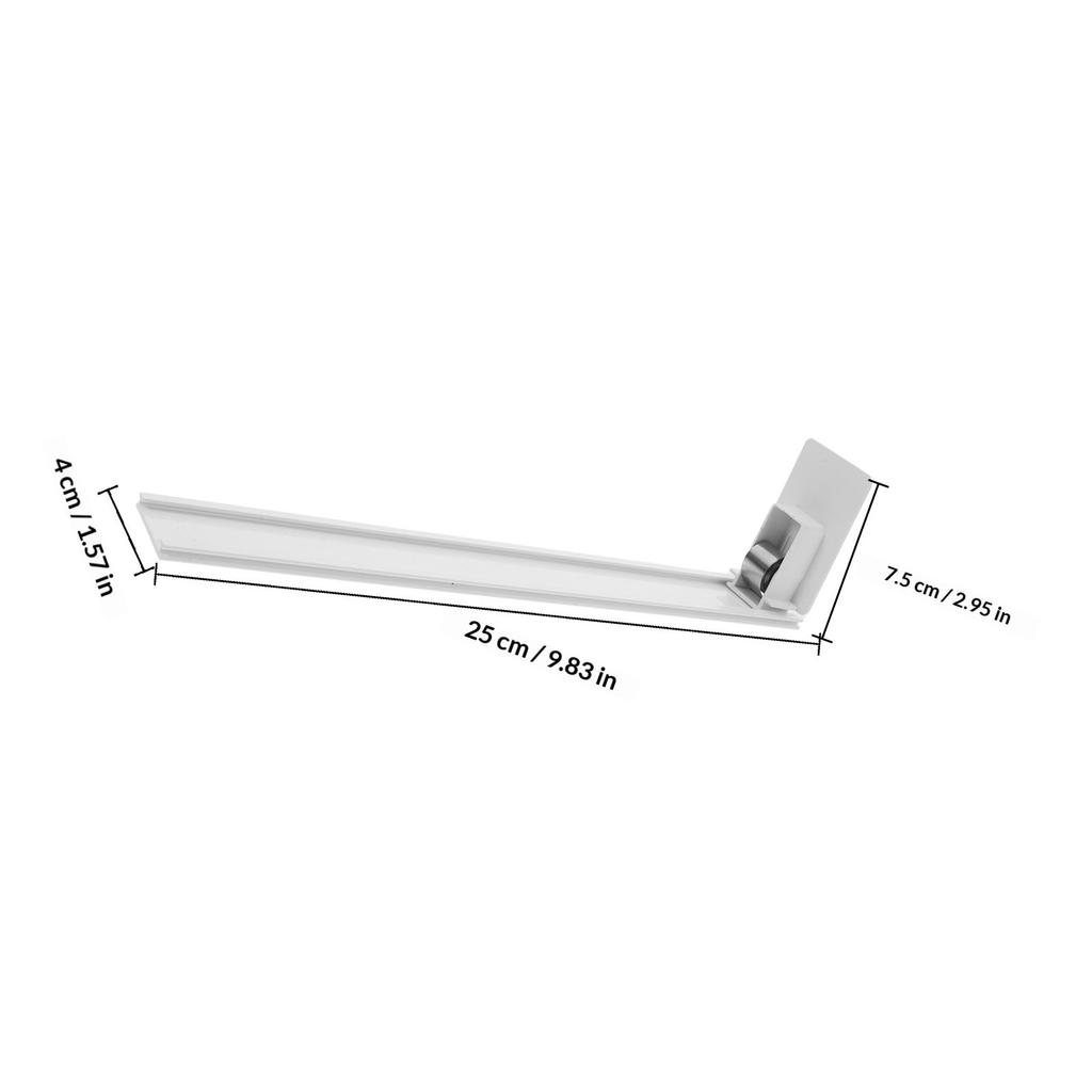 Automatic Shelf Pusher Tray with Guide Rails for Supermarket Convenience Store Display Drink Can Beverage Organizer Fast Sliding