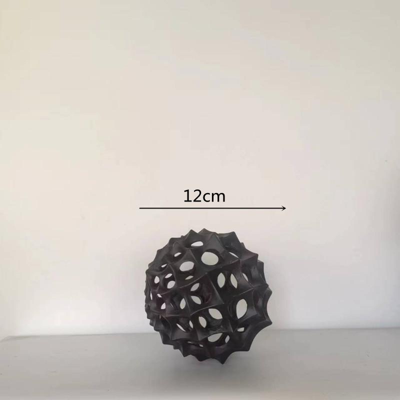 Creative Metal Hollow Ball Decorative Crafts, Minimalist Art Geometry, Circular Sphere Sculpture, Living Room Decoration