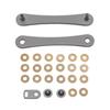 Key Organizers Titaniums Alloy Keychain Key Clip High Capacity Key Storage Device Pocket-Sized Key Holder Enduring