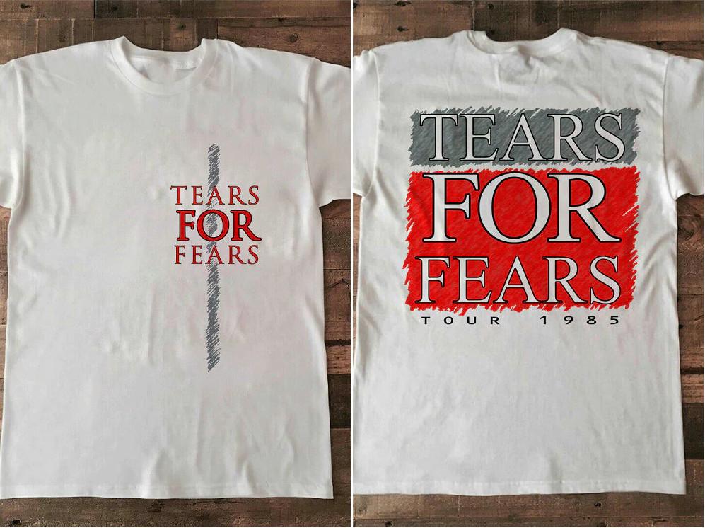 TEARS FOR FEARS SHIRT VINTAGE T-SHIRT M