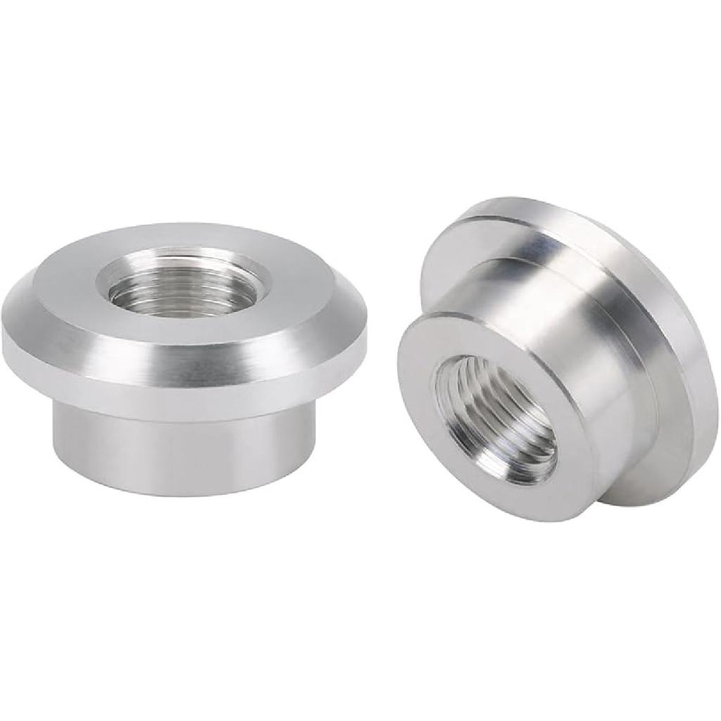 3/8 NPT Female Aluminum Weld On Bung Fitting 2PCS