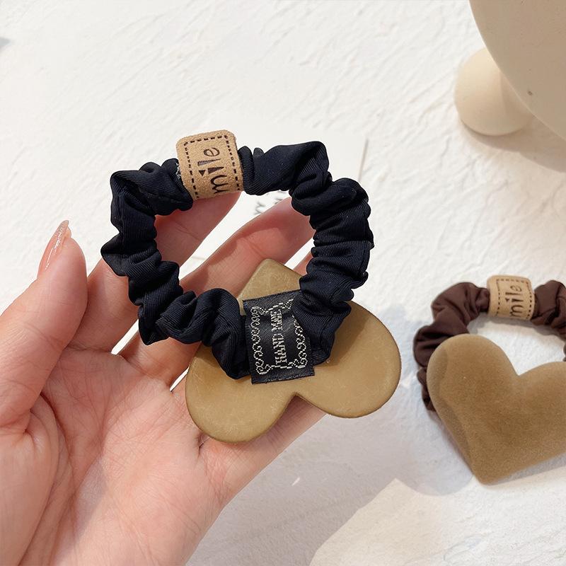 Cheap Fashion Rubber Bands Scrunchie Hair Rope High Elastic Hairband