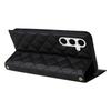 For Samsung Galaxy S25 Case Suction Cup PU Leather Wallet Phone Cover with Straps