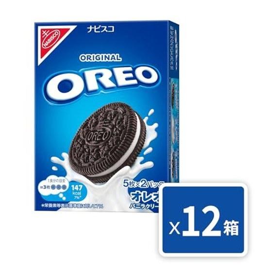 Mondelez Giappone Oreo Crema alla Vaniglia 10 pezzi 12 confezioni