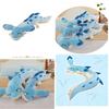 Customizable Blue Dragon Plush Toy With Pp Cotton Filling For Girls