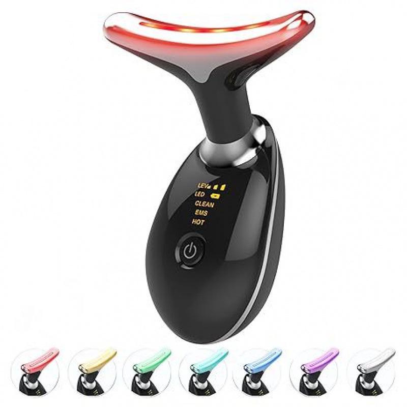 

Little Dolphin 7-Color Vibration Neck & V-Face Beauty Massager
