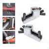2PC Heavy-Duty Metal Ferrule Hose Clamp Set Small Hose Pincher Clamp Tool for Automotive Repair and Vacuum Hose Line Clamping