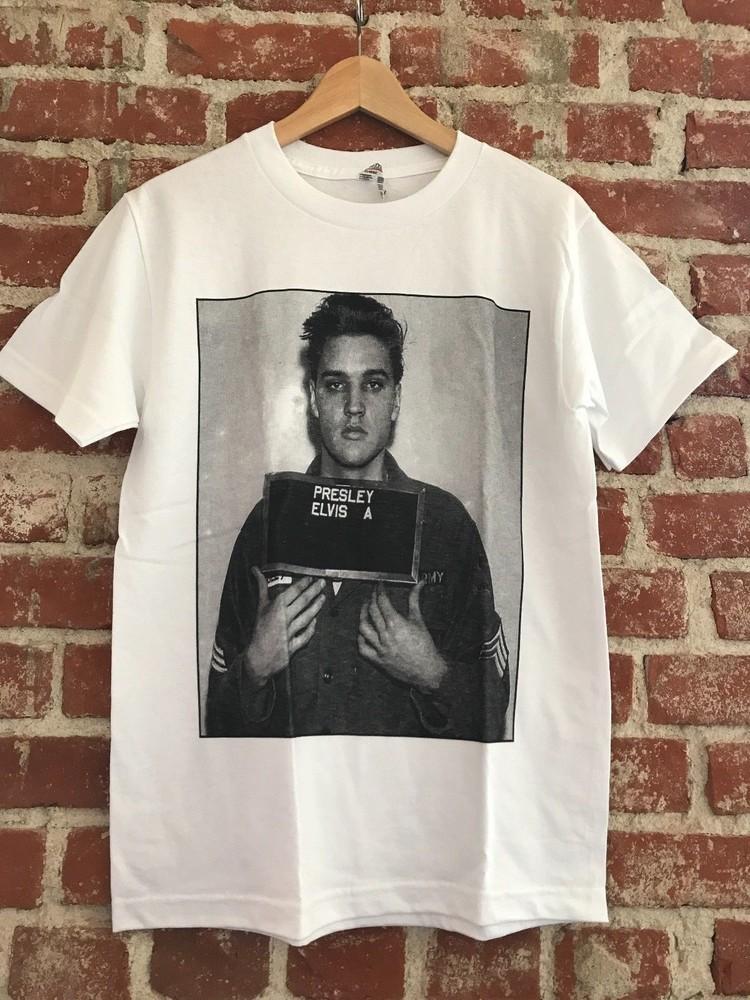 Officially Licensed Elvis Presley Jail T Shirt Unisex T-Shirt XL
