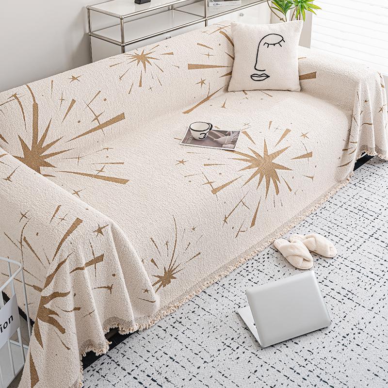 

Зимний плюшевый чехол для дивана, цельный универсальный чехол для дивана, утолщенный противоскользящий чехол для дивана, одеяло 180*130cm