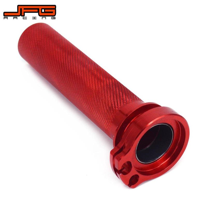 Motorcycle CNC Aluminum Twister Throttle Tube For HONDA CRF250R CRF250X CRF450R 2004-2017 CRF450X 2005-2017 CRF450RX 2017 JFG