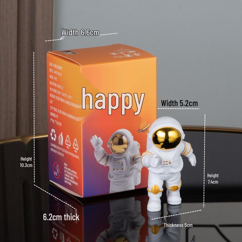 Astronauten-Figur-Ornament für Wohnzimmer oder Kinderzimmer - Weihnachtsgeschenk-Deko Weltraumfahrer