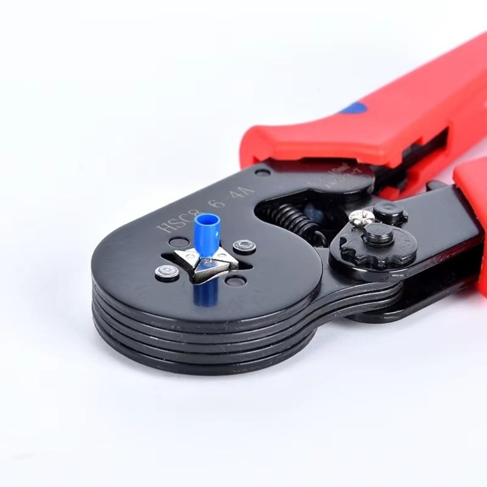 HSC8 6-4/6-6 Electrical Ferrules Tool Self-adjustable Ferrule Crimping Tool  for Household DIY Use