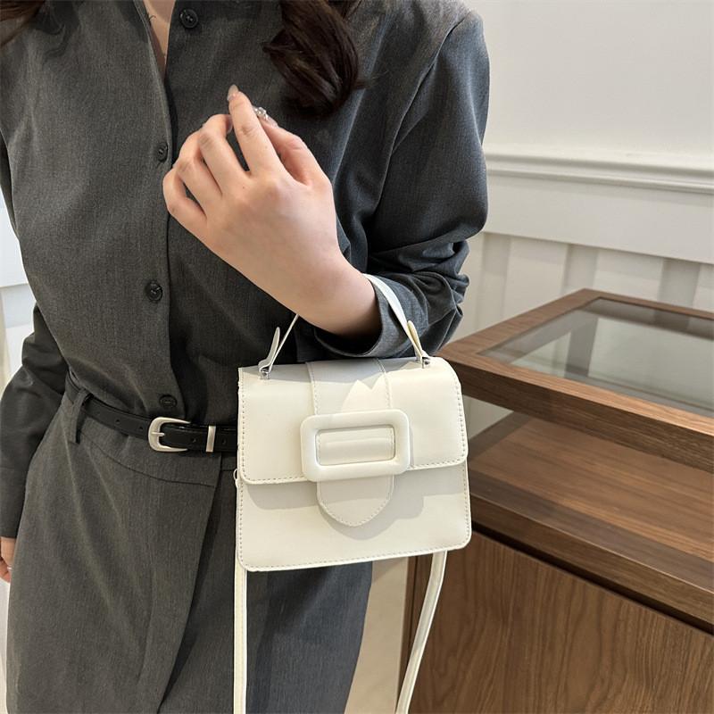 Trendy Simple Versatile Handbag Small Square Bag For Women 2024 Summer Fashion Shoulder Crossbody Bag
