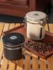 304 Edelstahl Luftdichter Kaffee- und Getreidevorratsbehälter