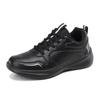 Damen PU-Leder Laufschuhe Elastische Freizeit-Sportschuhe Wasserdichte Outdoor-Trainings-Sneaker Leichte Jogging-Schuhe