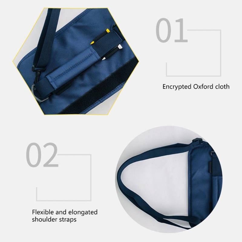 Golf Club Bag Lightweight Nylon Golf Club Carrier Bag Golf Training Organizer