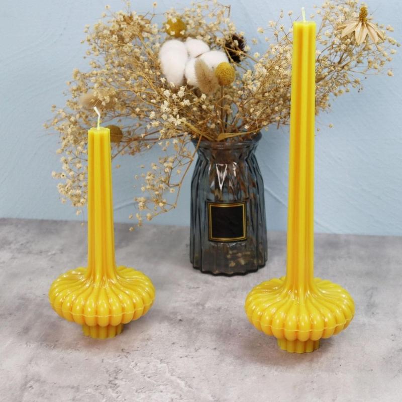 Long Rack Vase Rod Candle Mold for Candle Making DIY Plastic Soap Mould for Christmas Wedding Dinner Home Handmade Molds
