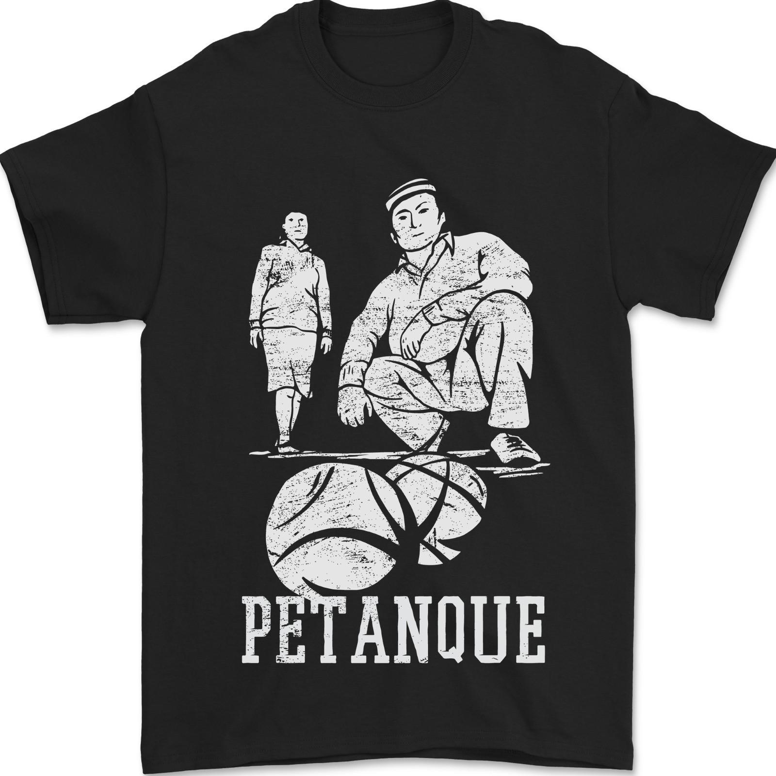 Petanque Players Boules Bowls Mens T-Shirt 100% Cotton 4XL