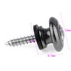 10pcs Electric Guitars Belt End Nail Mushroom Head Iron Guitars Slings Button Professional Parts Musical Instrument Accessories