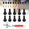 Complete 32 Piece Valves Cores Installation Tool Set For Efficient Tire Valves Replacement Suitable For Various Vehicles