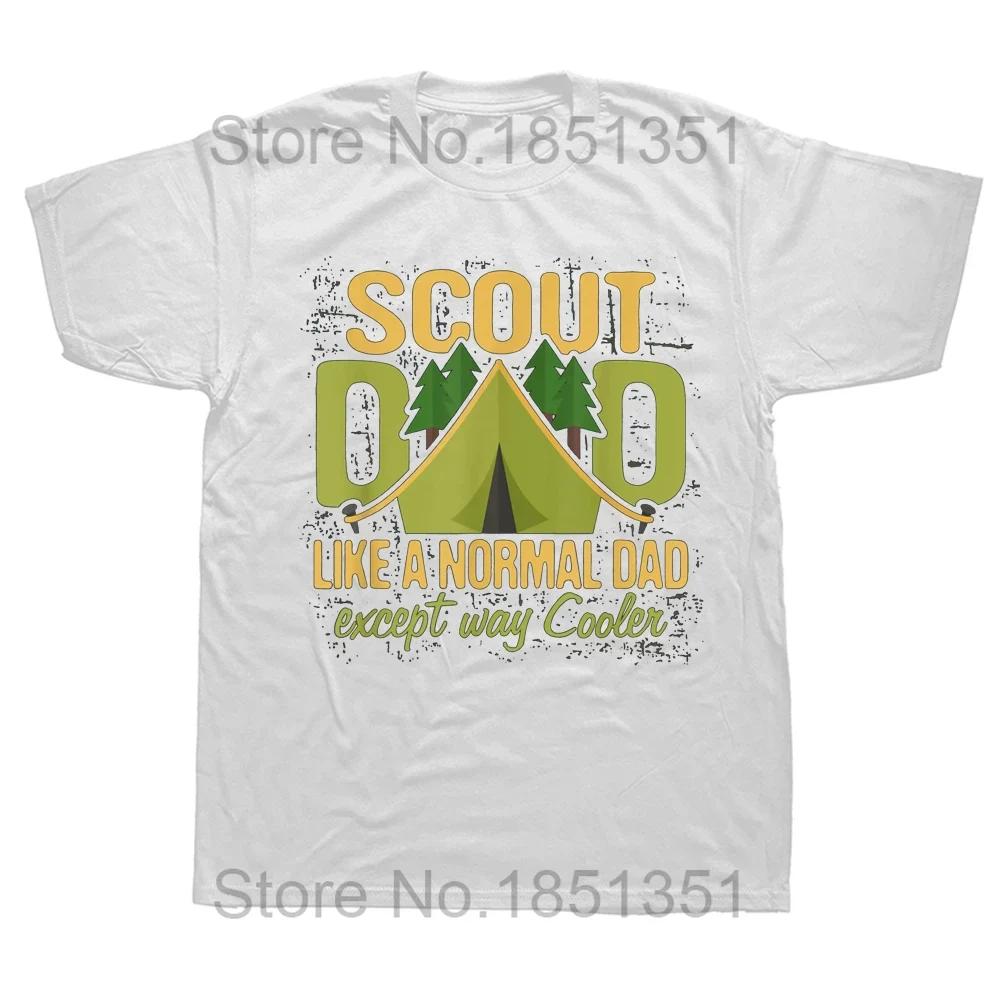 

Scout Dad Cub Leader Boy Camping Scouting T Shirts Graphic Cotton Streetwear Short Sleeve Birthday Gifts Summer Style Tshirt S