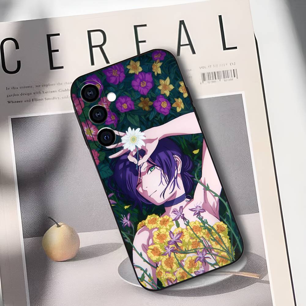 R-Reze C-Chainsaw Man Phone Case Silicone Soft For Samsung Galaxy A73,A72,A71,A70,A53,A52,A51