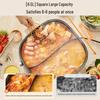 Midea 6.5L Dual-Flavor Electric Hot Pot CN plug (adapter included)