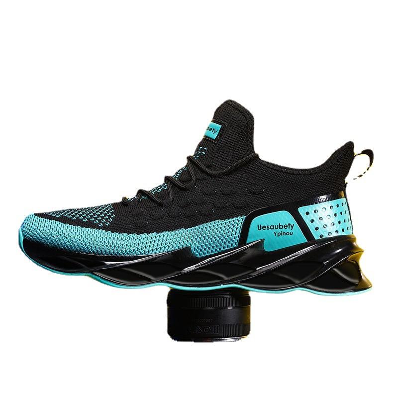 

Внешняя торговля весенне-летняя спортивная обувь мужская 2023 новая летающая тканая дышащая молодежная обувь для фитнеса